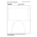 LUCIDE Lucide CAMPANA - Tischleuchte - 1xE27 - Transparent