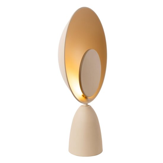 Lucide CASTAMAR - Table lamp - LED - 1x8W 2100K - Taupe