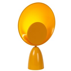 Lucide CASTAMAR - Tafellamp - Ø 25,5 cm - LED - 1x8W 2100K - Okergeel