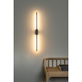 Lucide MARNIK - Wandlamp - LED Dimb. - CCT - 1x13W 2700K/4000K - Zwart