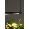 Lucide MARNIK - Lampe à suspension - Ø 2,5 cm - Variation LED. - CCT - 1x22W 2700K/4000K - Noir