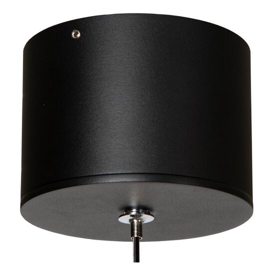 Lucide MARNIK - Lampe à suspension - Ø 2,5 cm - Variation LED. - CCT - 1x22W 2700K/4000K - Noir