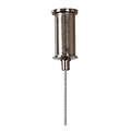 Lucide MARNIK - Lampe à suspension - Ø 2,5 cm - Variation LED. - CCT - 1x22W 2700K/4000K - Noir