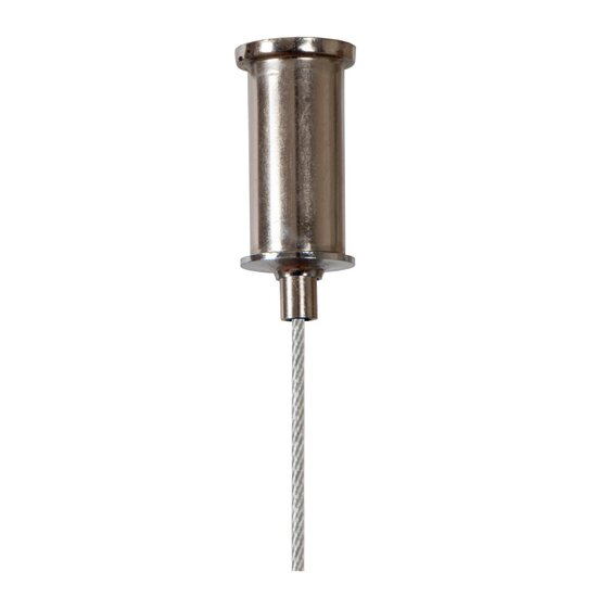 Lucide MARNIK - Lampe à suspension - Ø 2,5 cm - Variation LED. - CCT - 1x22W 2700K/4000K - Noir