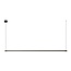 LUCIDE Lucide MARNIK - Lámpara colgante - Ø 2,5 cm - Regulación LED. - CCT - 1x24W 2700K/4000K - Negro