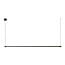 LUCIDE Lucide MARNIK - Pendant lamp - Ø 2.5 cm - LED Dimb. - CCT - 1x24W 2700K/4000K - Black
