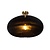 Lucide ARMONI - Ceiling lamp - Ø 52 cm - 1xE27 - Black