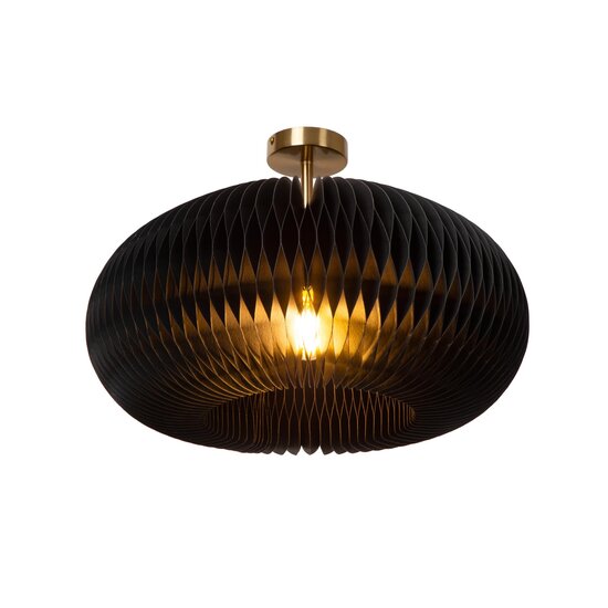 Lucide ARMONI - Deckenleuchte - Ø 52 cm - 1xE27 - Schwarz
