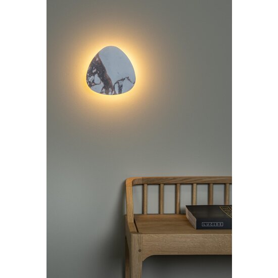 Lucide KAMIEN - Wandlamp - LED - 1x6W 2700K - Wit