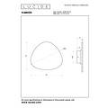 Lucide KAMIEN - Aplique - LED - 1x11W 2700K - Blanco