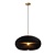 LUCIDE Lucide ARMONI - Pendant Lamp - Ø 52 cm - 1xE27 - Black