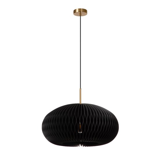Lucide ARMONI - Lampe à suspension - Ø 52 cm - 1xE27 - Noir