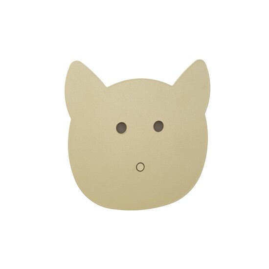 Lucide CHARLIE - Aplique habitación infantil - LED Dim to Warm - 1x7W 2600K/2700K - Verde