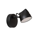 Lucide MILNE - Applique - LED Gradation. - 1x8W 2700K - Noir