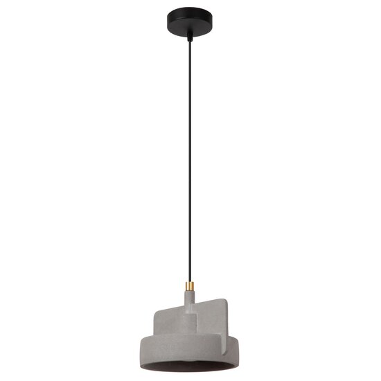 Lucide NINJA - Lampe suspendue - 1xE27 - Gris
