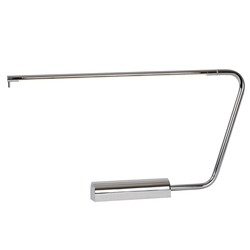 Lucide MADISON - Lámpara de escritorio - LED Dim to Warm - 1x9W 2600K/2800K - Cromo