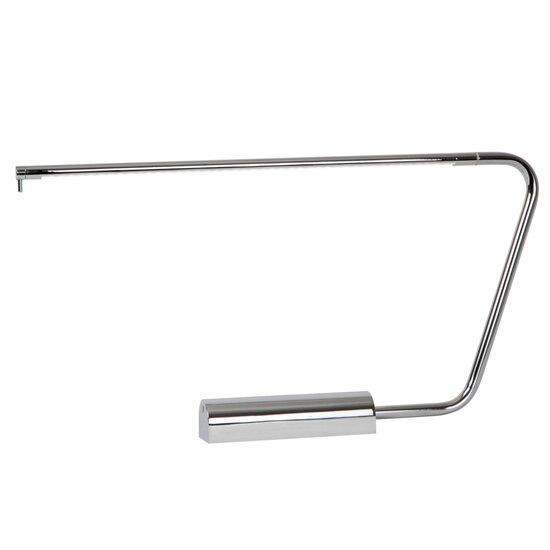 Lucide MADISON - Lampe de bureau - LED Dim pour réchauffer - 1x9W 2600K/2800K - Chrome