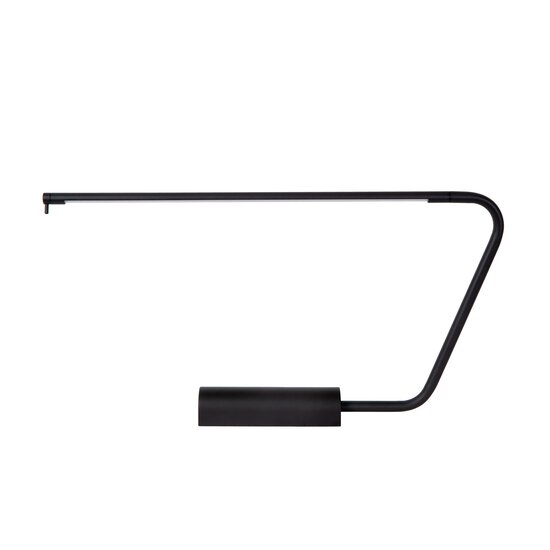 Lucide MADISON - Bureaulamp - LED Dim to warm - 1x6,5W 2600K/2800K - Zwart