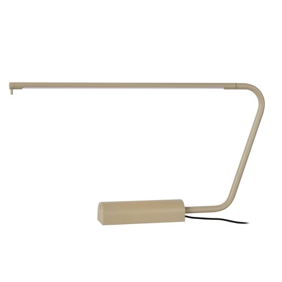 Lucide MADISON - Lampe de bureau - LED Dim pour réchauffer - 1x6,5W 2600K/2800K - Taupe