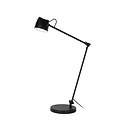 Lucide MILNE - Leeslamp - LED Dimb. - 1x8W 2700K - Zwart