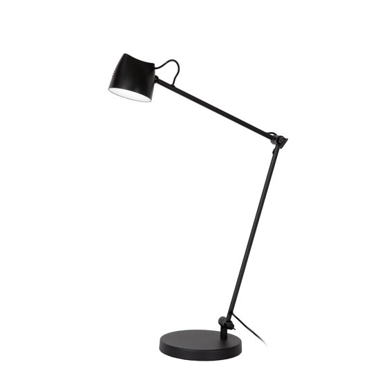 Lucide MILNE - Lampe de lecture - LED Gradation. - 1x8W 2700K - Noir