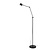 Lucide MILNE - Floor lamp - LED Dimb. - 1x8W 2700K - Black