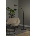 Lucide MILNE - Vloerlamp - LED Dimb. - 1x8W 2700K - Zwart