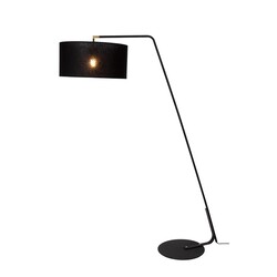 Lucide KELSO - Floor lamp - 1xE27 - Black