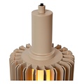 Lucide LAMBRES - Lampe suspendue - Ø 15 cm - 1xE27 - Taupe