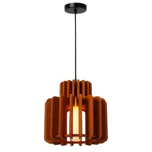 Lucide ROLLO - Pendant lamp - 1xE27 - Terracotta