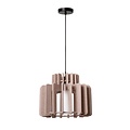 Lucide ROLLO - Lampe suspendue - 1xE27 - Taupe