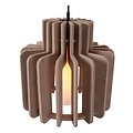 Lucide ROLLO - Lampe suspendue - 1xE27 - Taupe