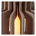 Lucide ROLLO - Lampe suspendue - 1xE27 - Taupe