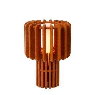 Lucide ROLLO - Table lamp - 1xE27 - Terracotta