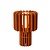 Lucide ROLLO - Table lamp - 1xE27 - Terracotta