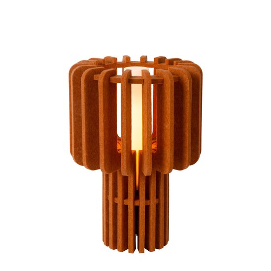 Lucide ROLLO - Table lamp - 1xE27 - Terracotta