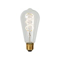 Lucide ST64 - Filament lamp - Ø 6,4 cm - LED Dimb. - E27 - 1x4,9W 2700K - Transparant