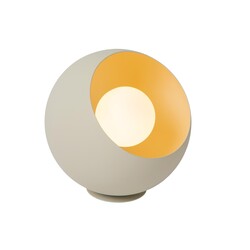 Lucide DOREDOS - Lámpara de mesa - Ø 20 cm - 1xE27 - Beige