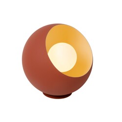 Lucide DOREDOS - Tischleuchte - Ø 20 cm - 1xE27 - Terrakotta