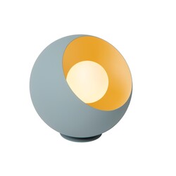 Lucide DOREDOS - Lampe à poser - Ø 20 cm - 1xE27 - Bleu pastel