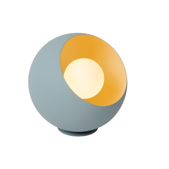 Lucide DOREDOS - Lampe à poser - Ø 20 cm - 1xE27 - Bleu pastel