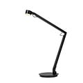 LUCIDE Lucide OGDEN - Lampe de Bureau - LED 3 StepDim - 1x7W 3000K - Noir - Premium - Parfaite pour tout espace de travail