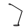 LUCIDE Lucide OGDEN - Lámpara de Escritorio - LED 3 StepDim - 1x7W 3000K - Negro - Premium - Perfecta para cualquier espacio de trabajo