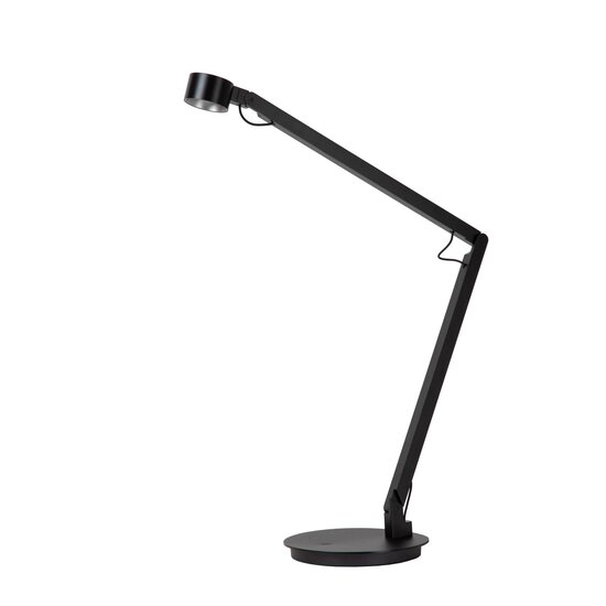 Lucide OGDEN - Tafellamp - LED Dimb. - 1x7W 3000K - Zwart