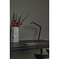 LUCIDE Lucide OGDEN - Lámpara de mesa - LED Dim. - 1x7W 3000K - Rojo