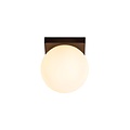 LUCIDE Lucide TASSA - Ceiling lamp Bathroom - Ø 13.5 cm - LED Dim to warm - 1x12W 1800K/3000K - Black