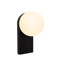 Lucide TASSA - Wandlamp Badkamer - LED Dim to warm - 1x10W 1800K/3000K - Zwart