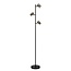 Lucide UPTON - Lampadaire - 3 x GU10 - Fumé