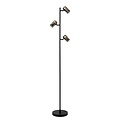 Lucide UPTON - Floor lamp - 3xGU10 - Smoked