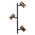 Lucide UPTON - Lampadaire - 3 x GU10 - Fumé